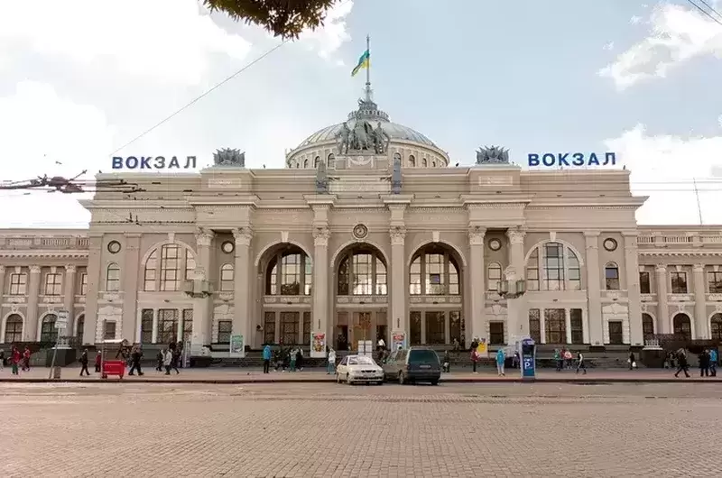 Ukraines largest railway terminal, Odessa